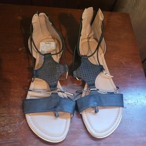 Madeline Stuart black sandles